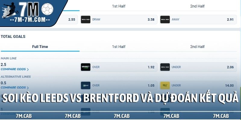 Soi kèo Leeds vs Brentford và dự đoán kết quả